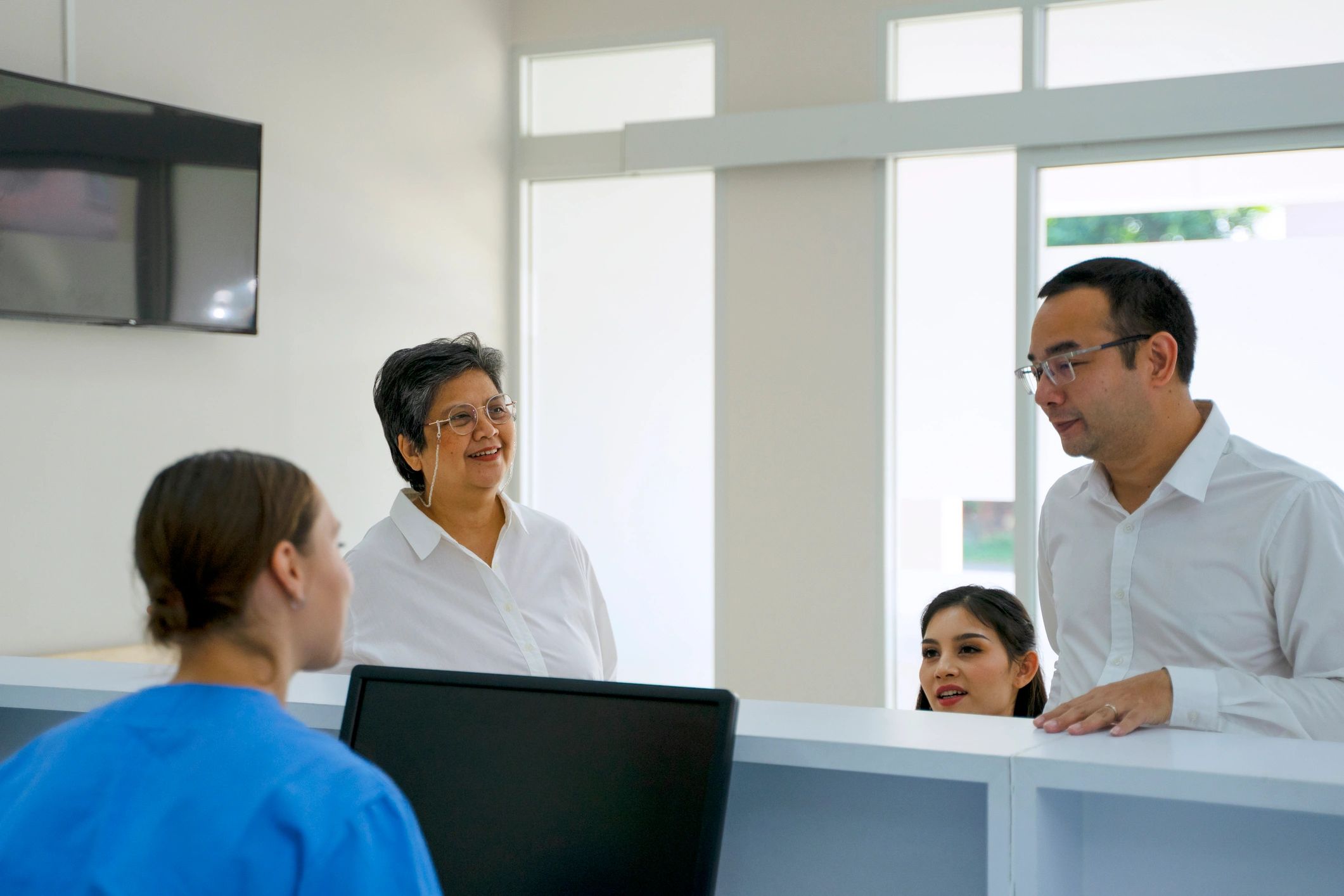Adults in a supportive healthcare setting representing psychiatric wellness and behavioral health care
